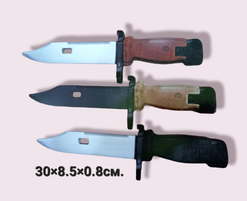 Ножи деревянные в ассортименте”Штык-нож”Арт:03